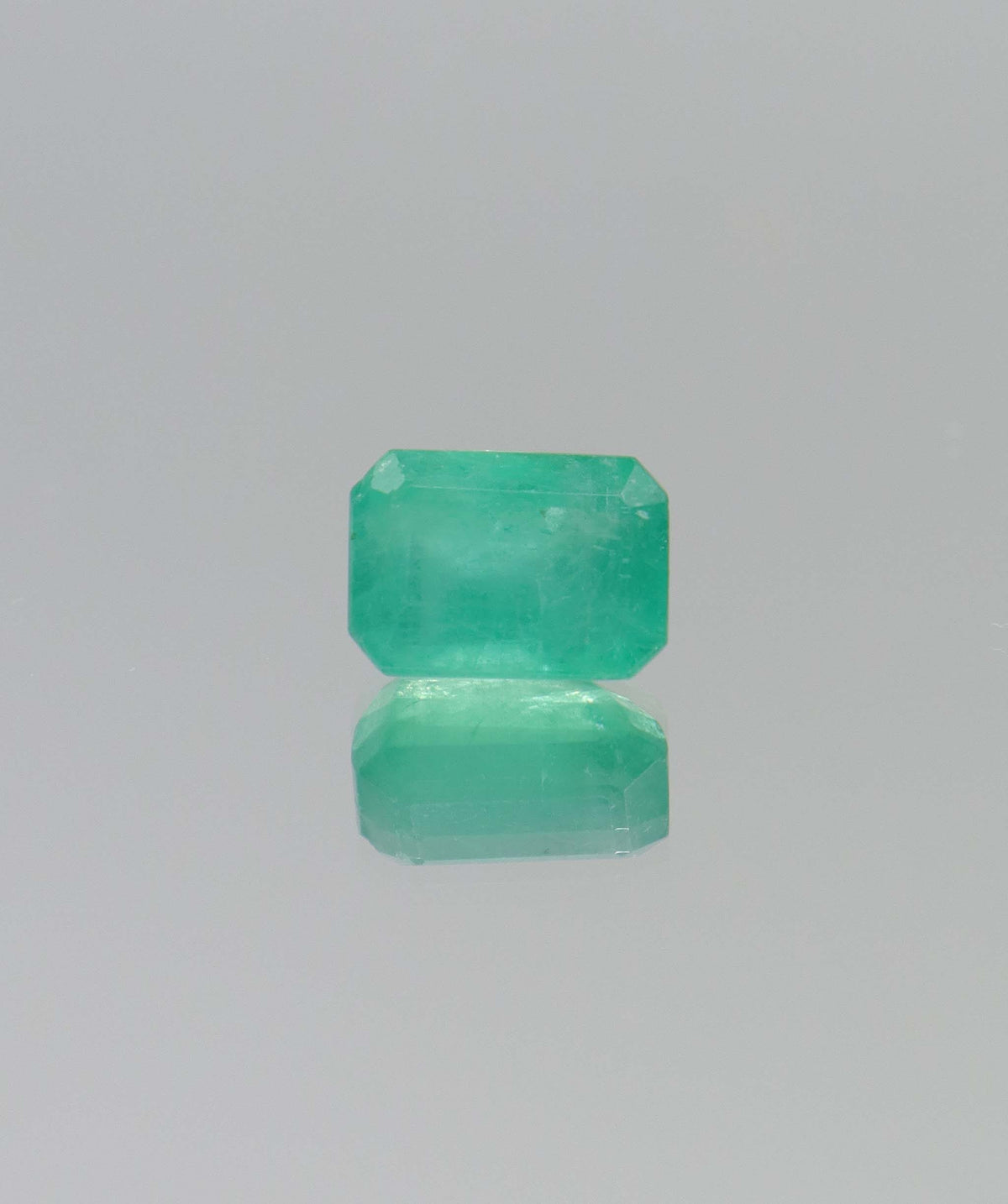 Luxury Promise 4.1ct Emerald Cut Natural Zambian Emerald DXBCS6420