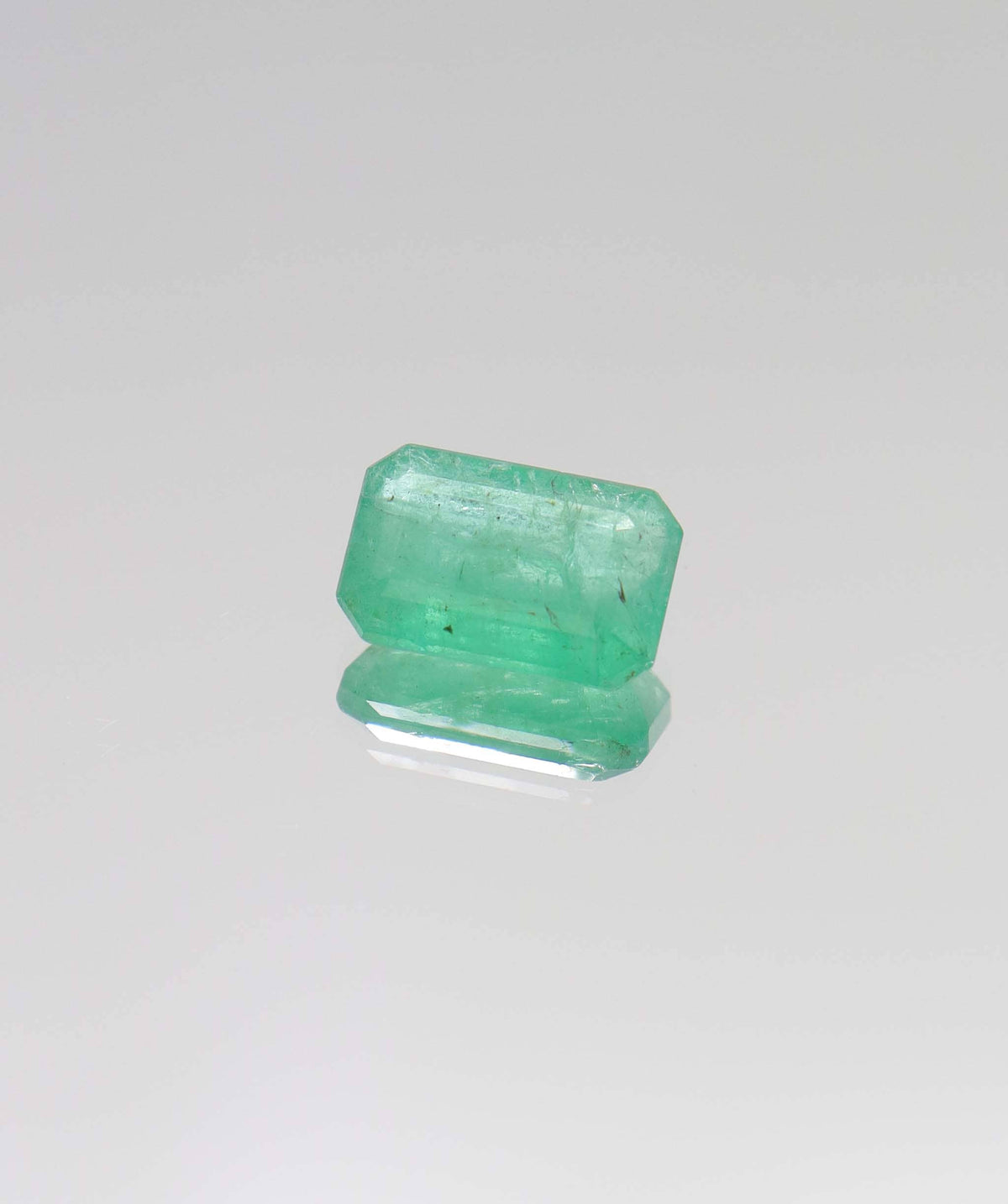Luxury Promise 4.2ct Emerald Cut Natural Zambian Emerald DXBCS6424