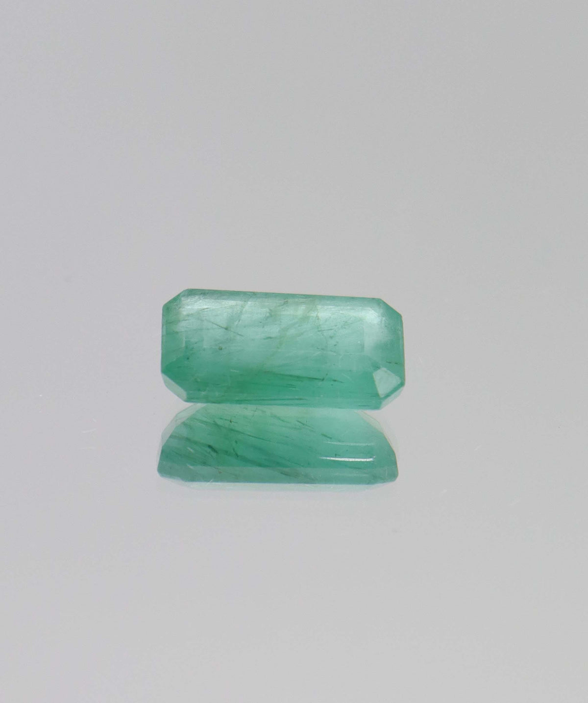 Luxury Promise 4.45ct Emerald Cut Natural Zambian Emerald DXBCS6385
