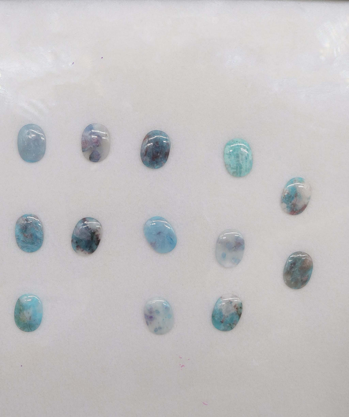 Luxury Promise 4ct∼ Brazilian Paraiba Cabochon Oval DXBS6745