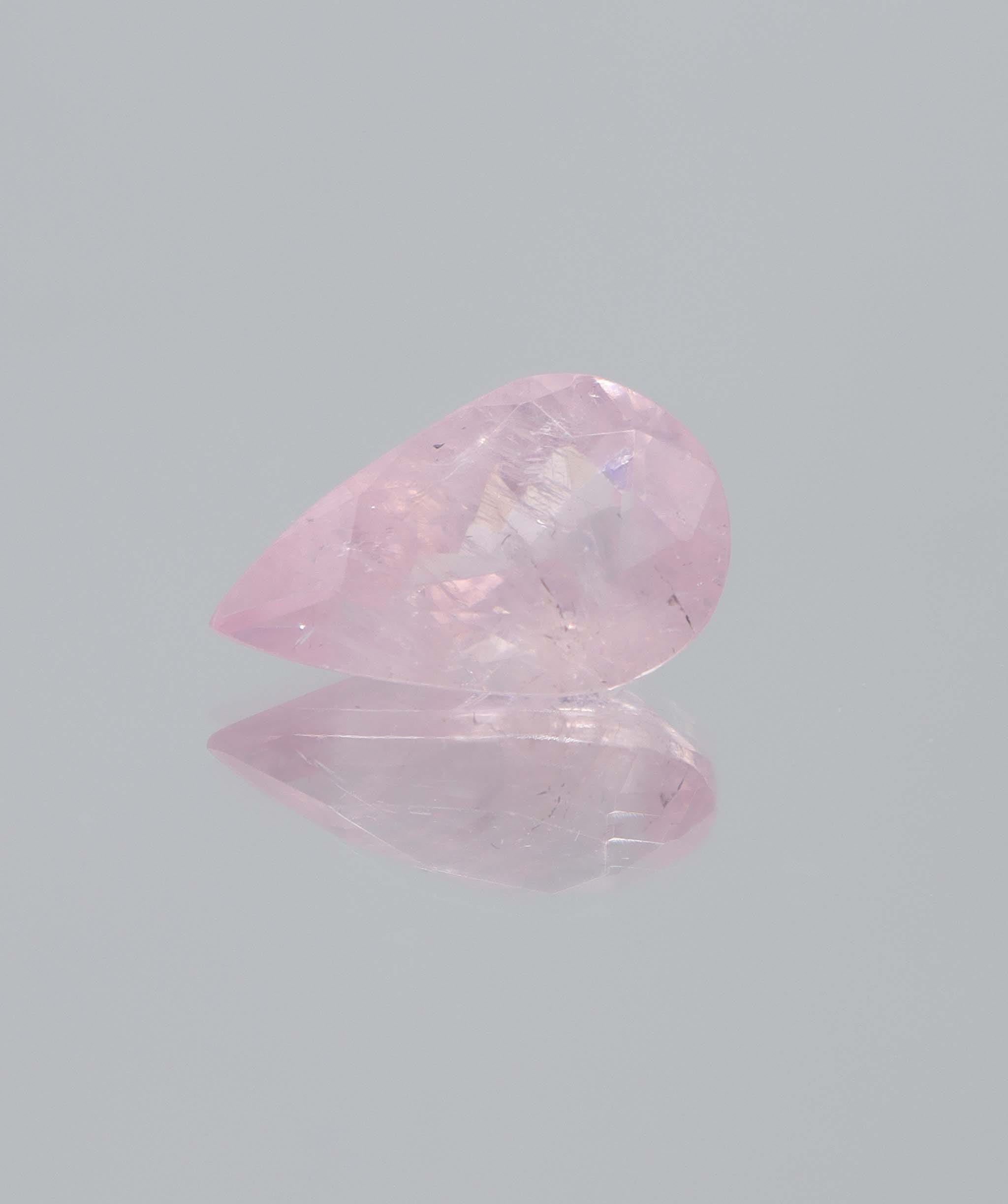 Luxury Promise 5.32ct Morganite Pear DXBCS5846