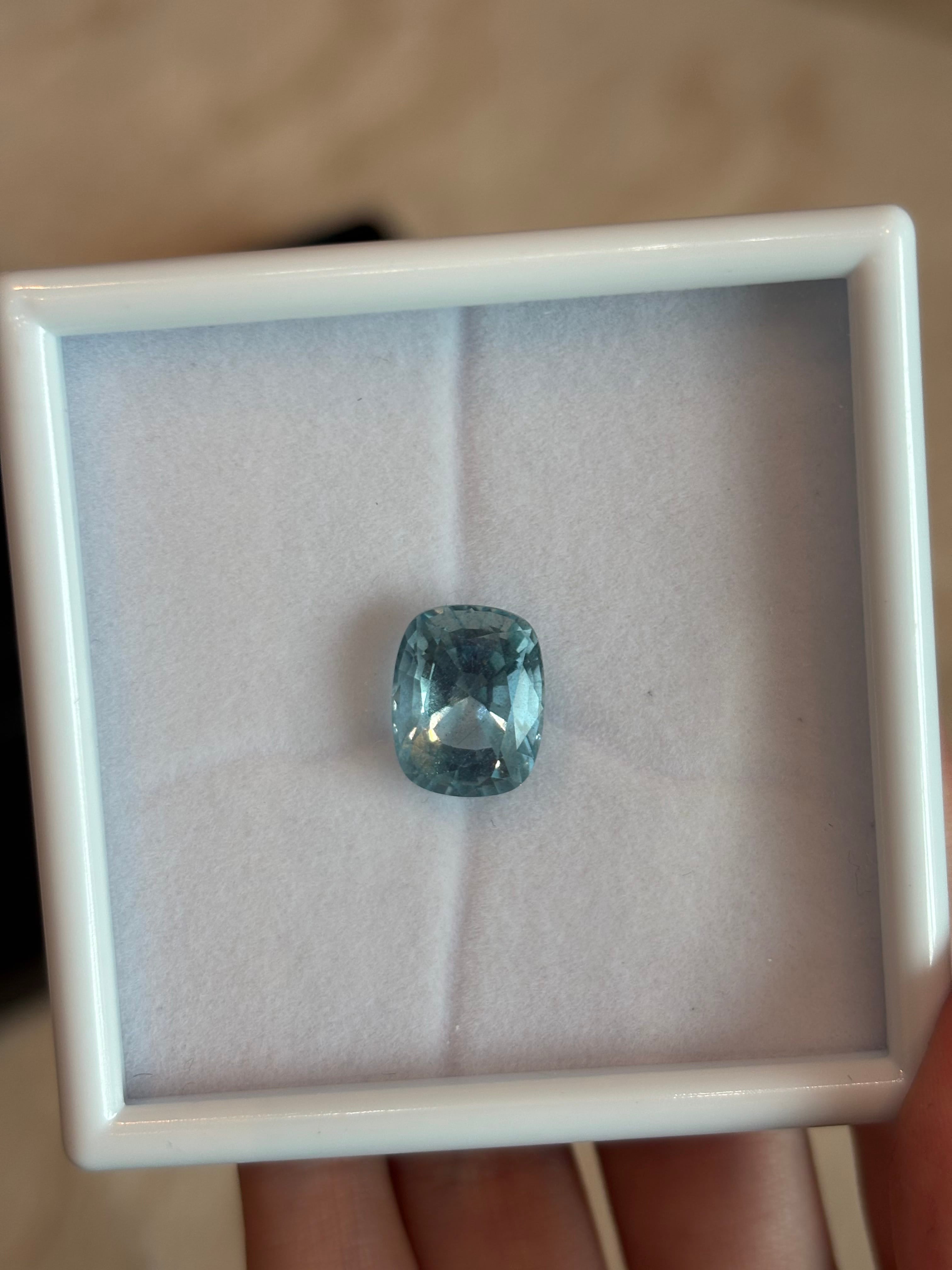 Luxury Promise 6.63ct Aquamarine THAIC0284