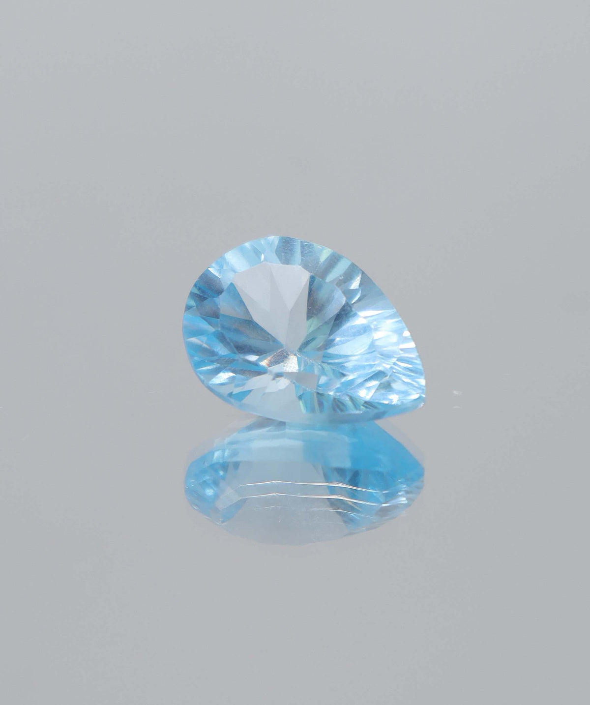 Luxury Promise 7.60ct Blue Topaz Pear DXBCS5824