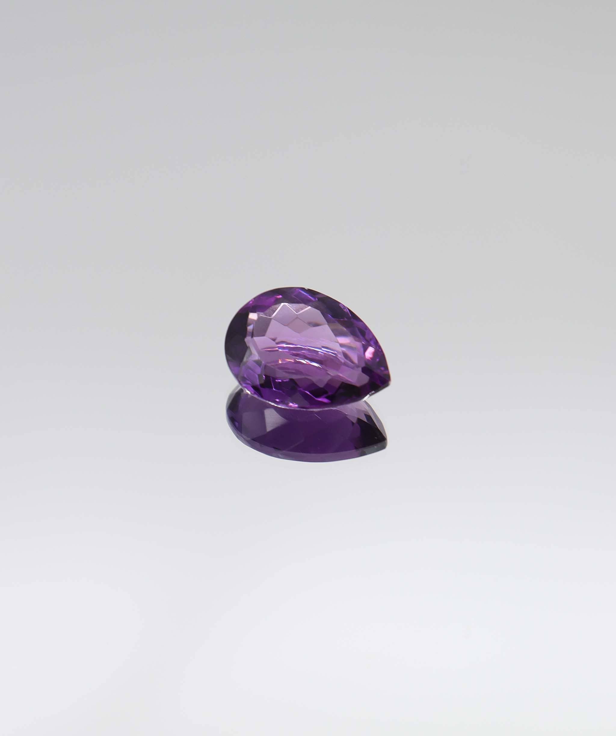 Luxury Promise 8.41ct Amethyst pear shape DXBCS6183