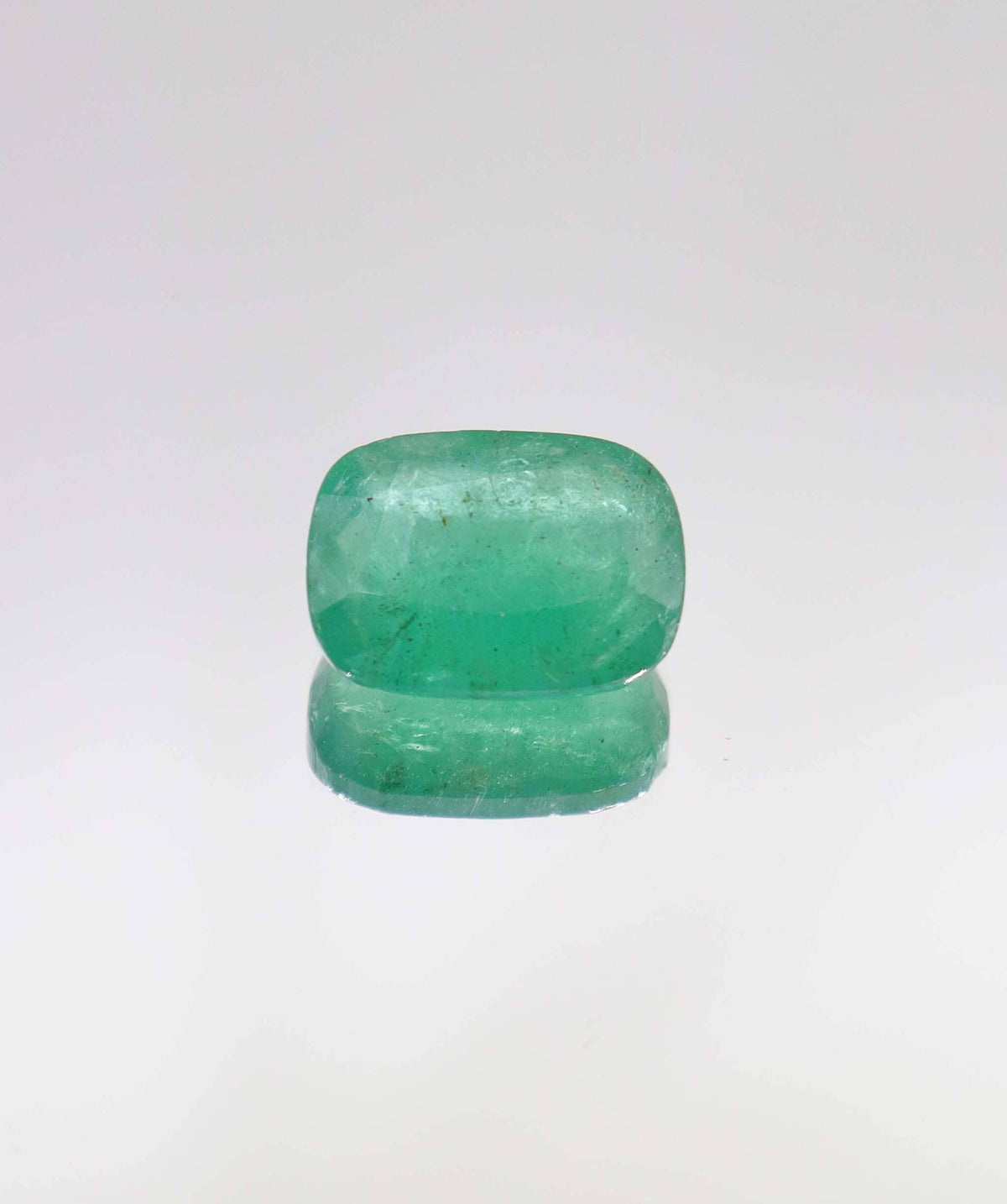 Luxury Promise 8.85ct Cushion Natural Zambian Emerald DXBCS6383