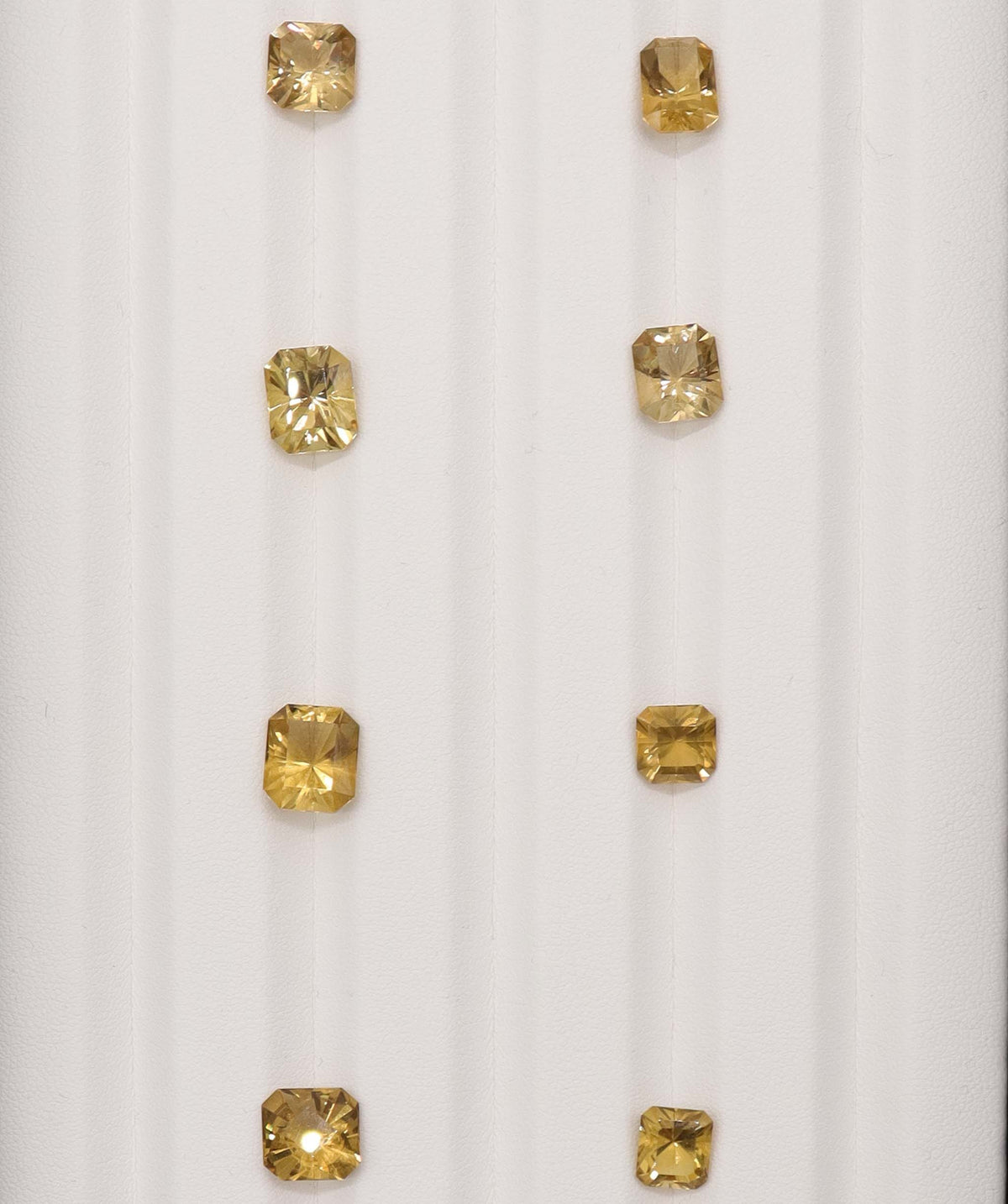 Luxury Promise Citrine Asscher/Emerald DXBCD2129