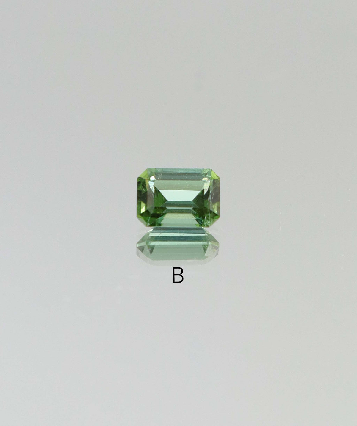 Luxury Promise Dark Pink/green Tourmaline Long Cushion DXBCD2154