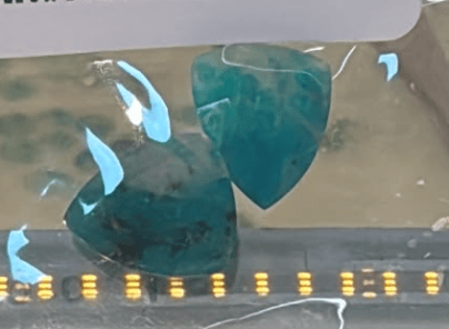 Luxury Promise paraiba triangle (price per 1 stone) BRAZ023