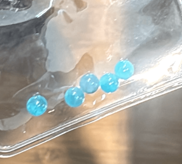 Luxury Promise round paraiba #1(price per 1 stone) BRAZ028