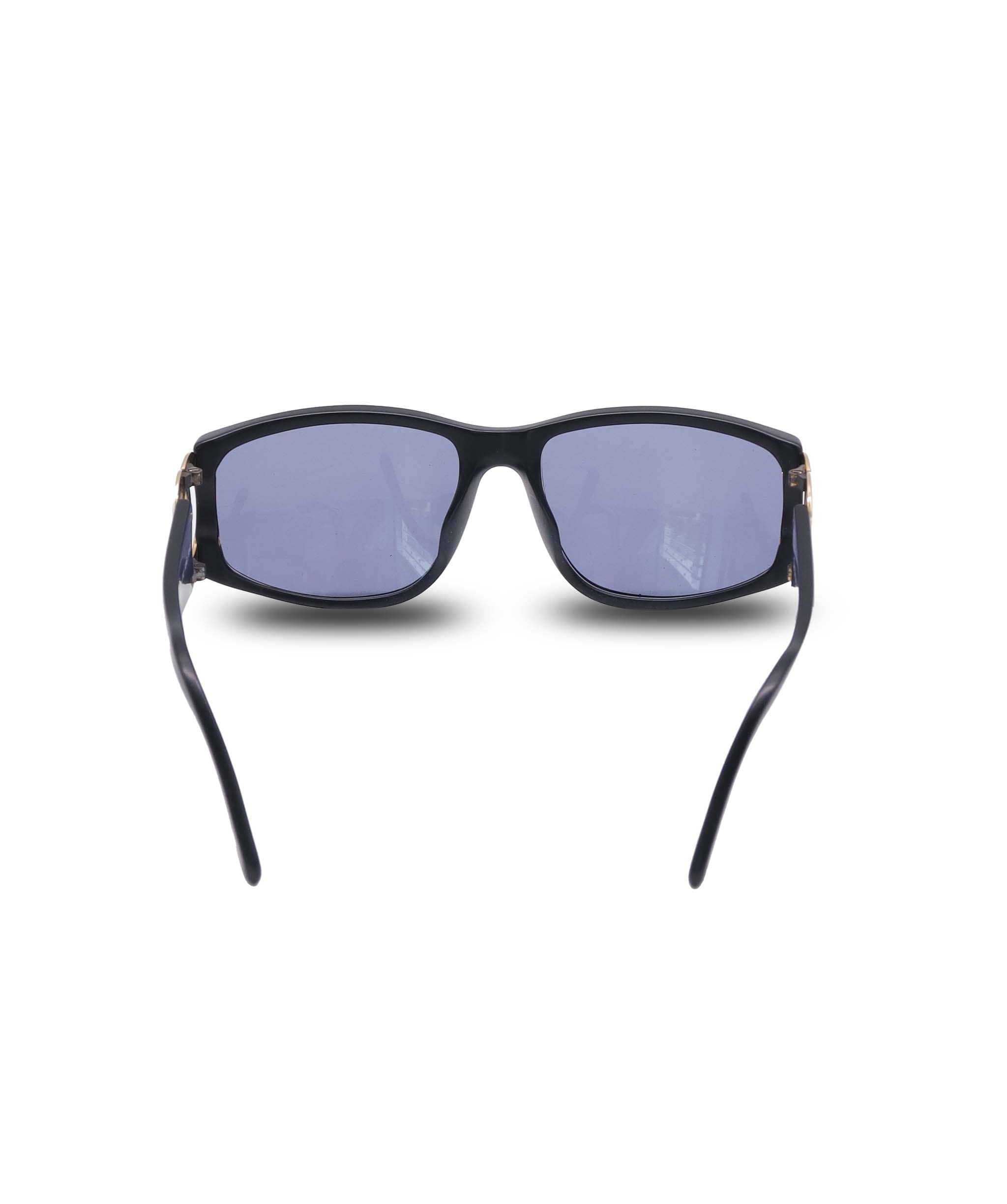 Luxury Promise VINTAGE CHANEL COCOMARK SUNGLASSES BLACK EYEWEAR DXBS6438