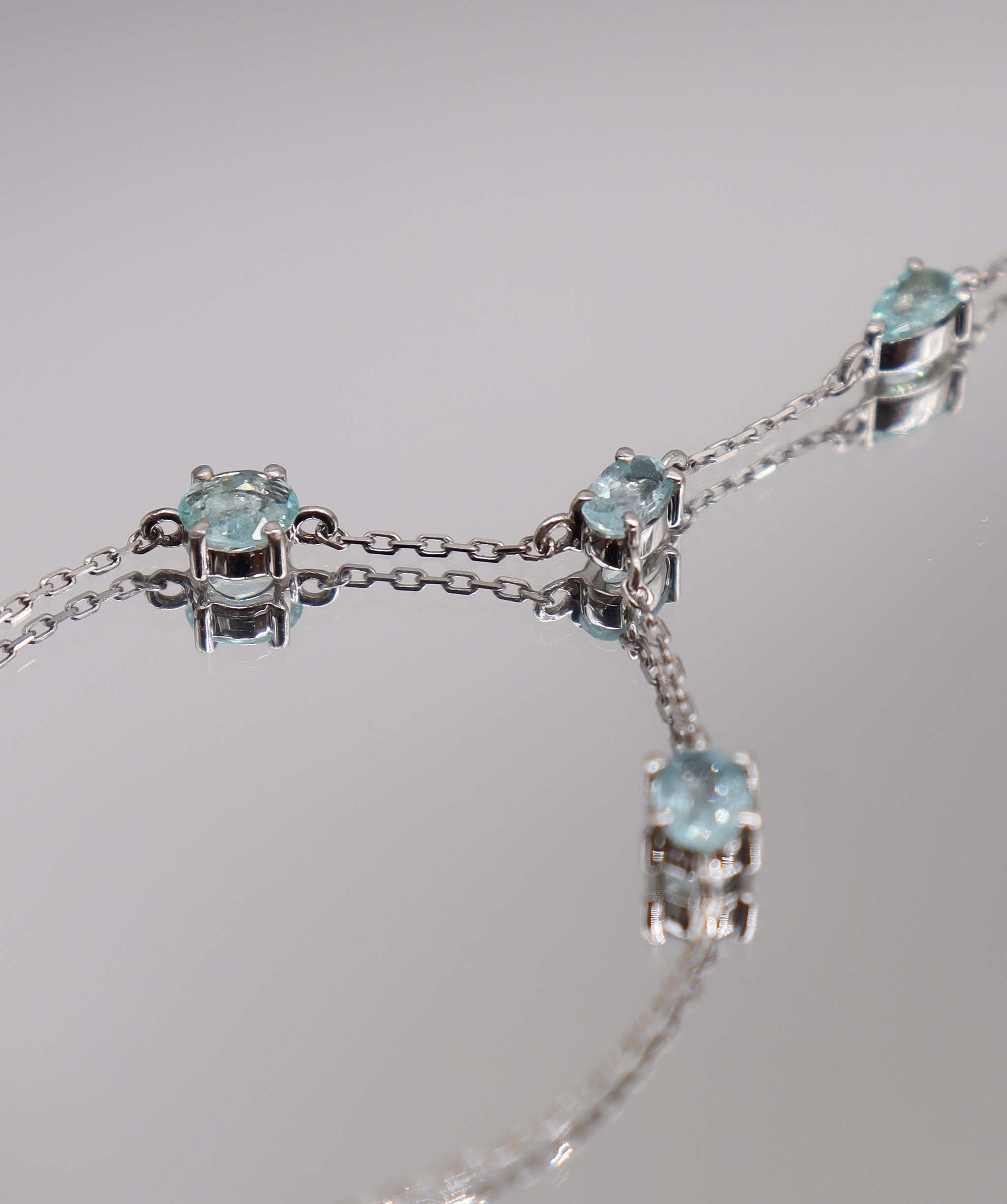 Luxury Promise Paraiba hand chain dxbd0229a