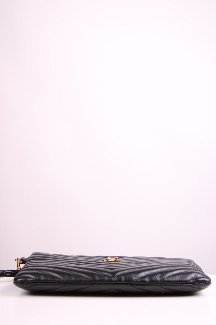 Luxury Promise Saint Laurent Cassandre Pouch Black