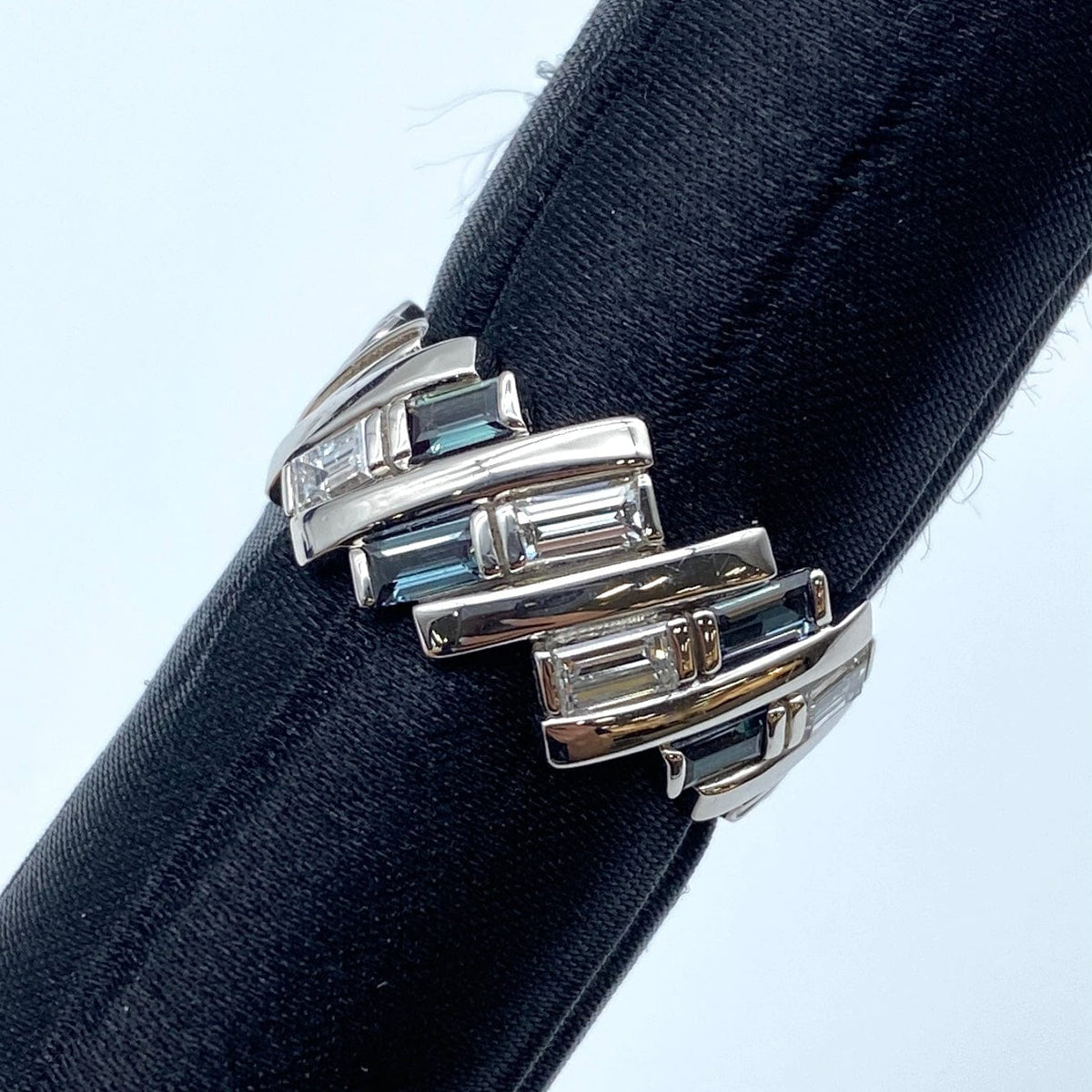 LUXURY PROMISE Pt900 Alexandrite Ring AX0.56 D0.41 US6 57898
