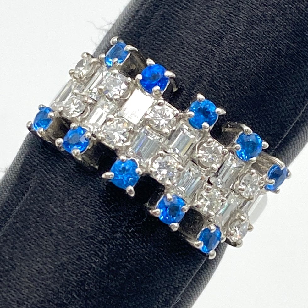 LUXURY PROMISE Pt900 Ring AU0.35 D1.07 7.9 GRJ 49135 US5.75