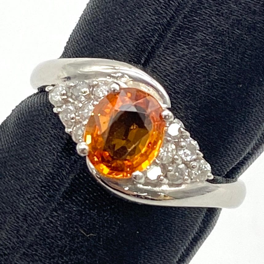 LUXURY PROMISE Pt900 Spasatite G Ring SGN1.34 D0.26 4.6 NGL 51604 US8