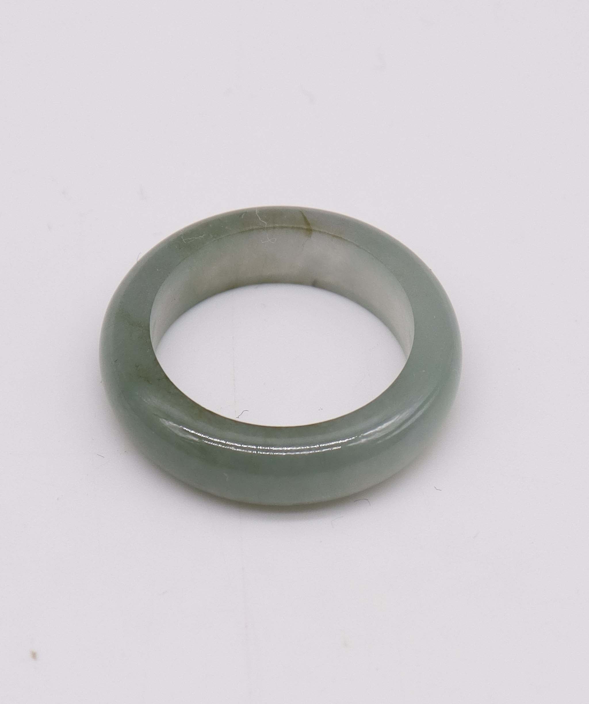 Luxury Promise 18.90ct Jade Eternity Ring, size US6.5/EU54 DXBCS2218