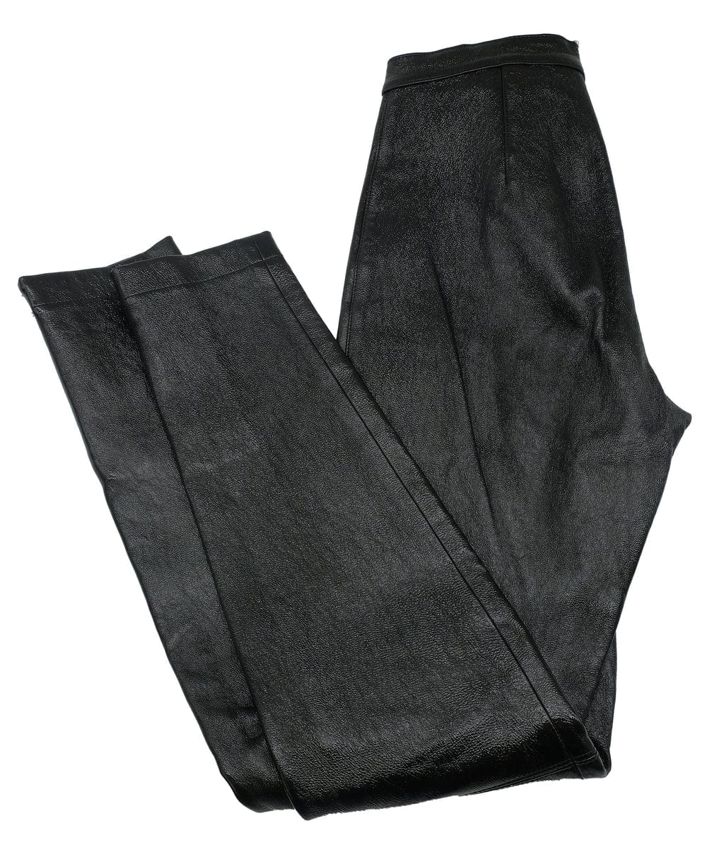 Luxury Promise 3.1 Philip Lim Black Textured Leather Pants XS RJC4515