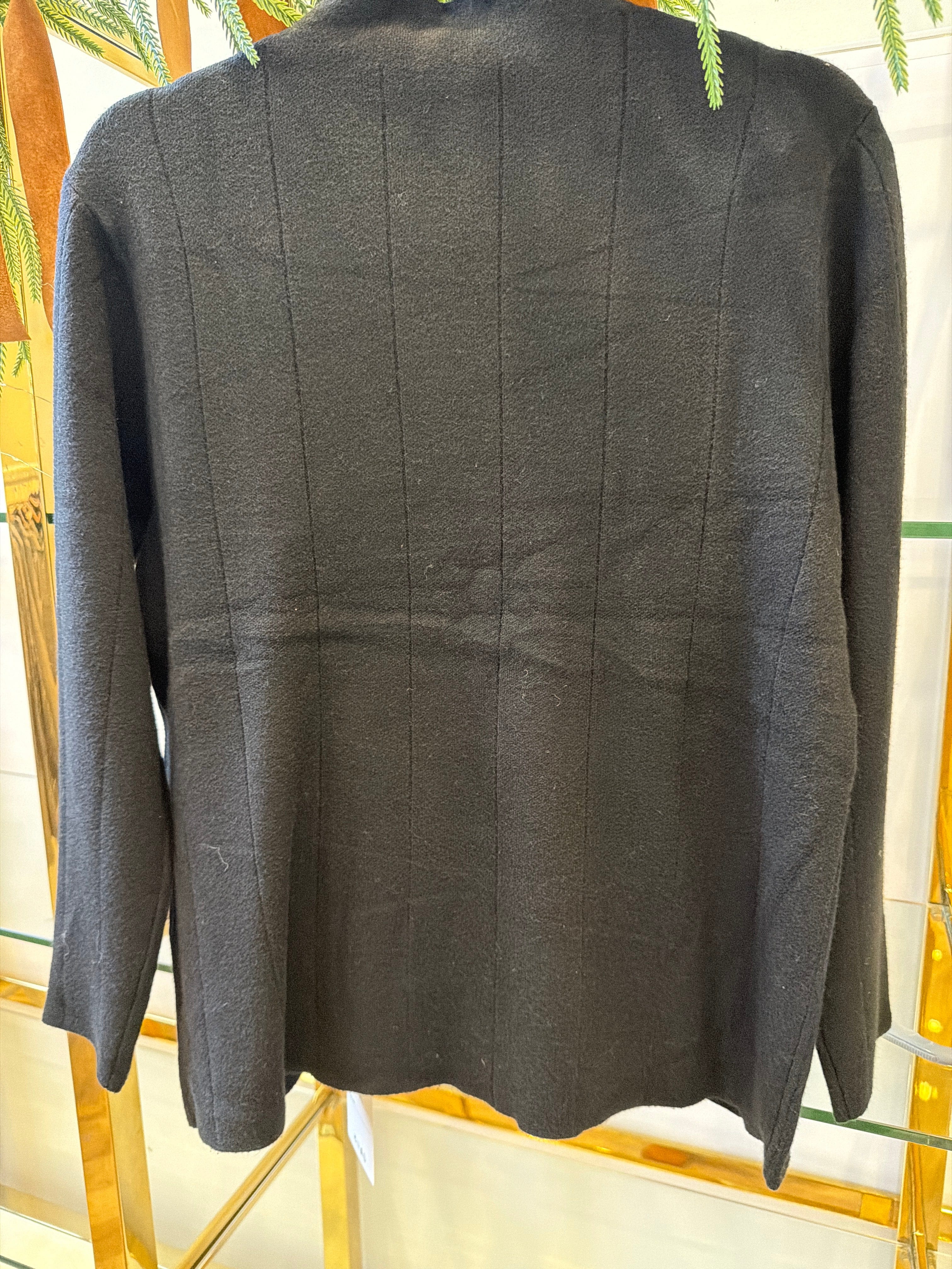 Luxury Promise A12A M/L BLACK HIGH NECK ORIGINAL LOUNGESET CASHMERE BLEND AKC0275