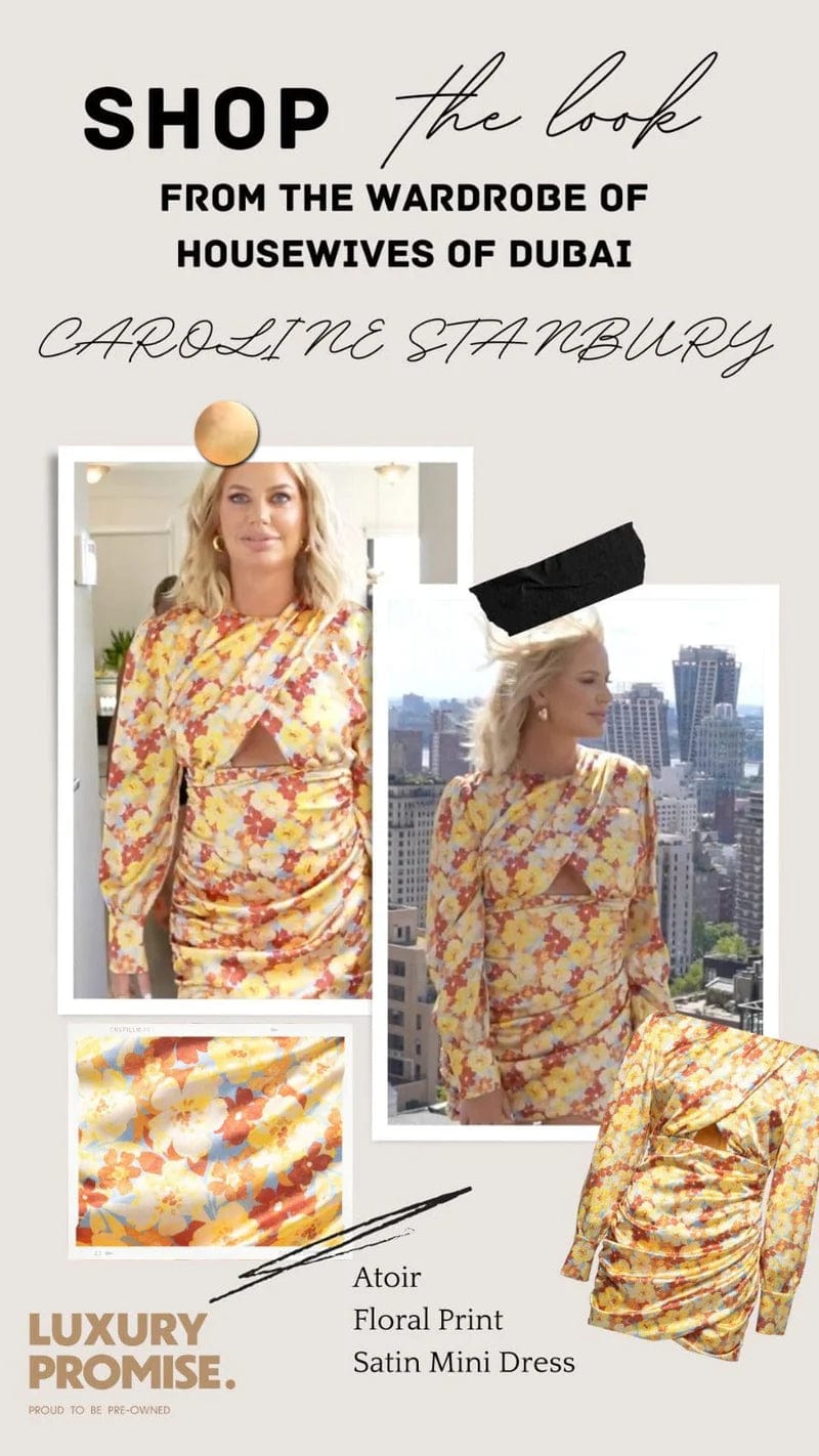 Luxury Promise Atoir Satin Mini Dress Size Medium RJC4460