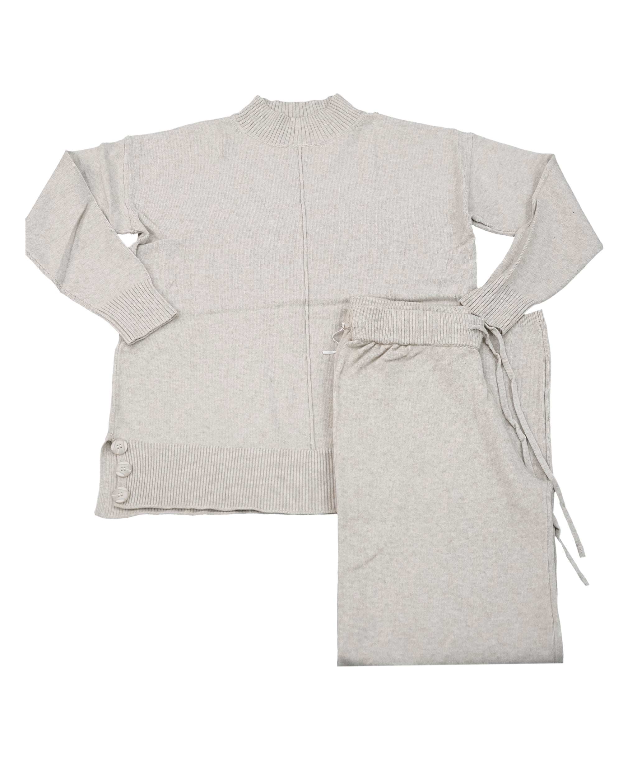 Luxury Promise Beige X/L Set loungeset AKC0186