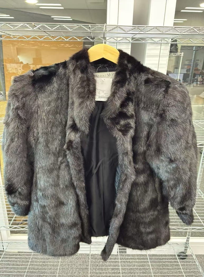 Luxury Promise Black Used Mink Half Coat 9926G160084