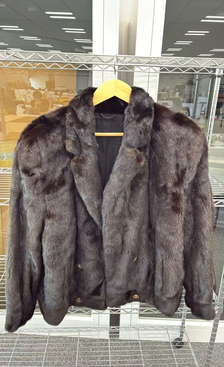 Luxury Promise Black Used Mink Short Coat 9926G160069