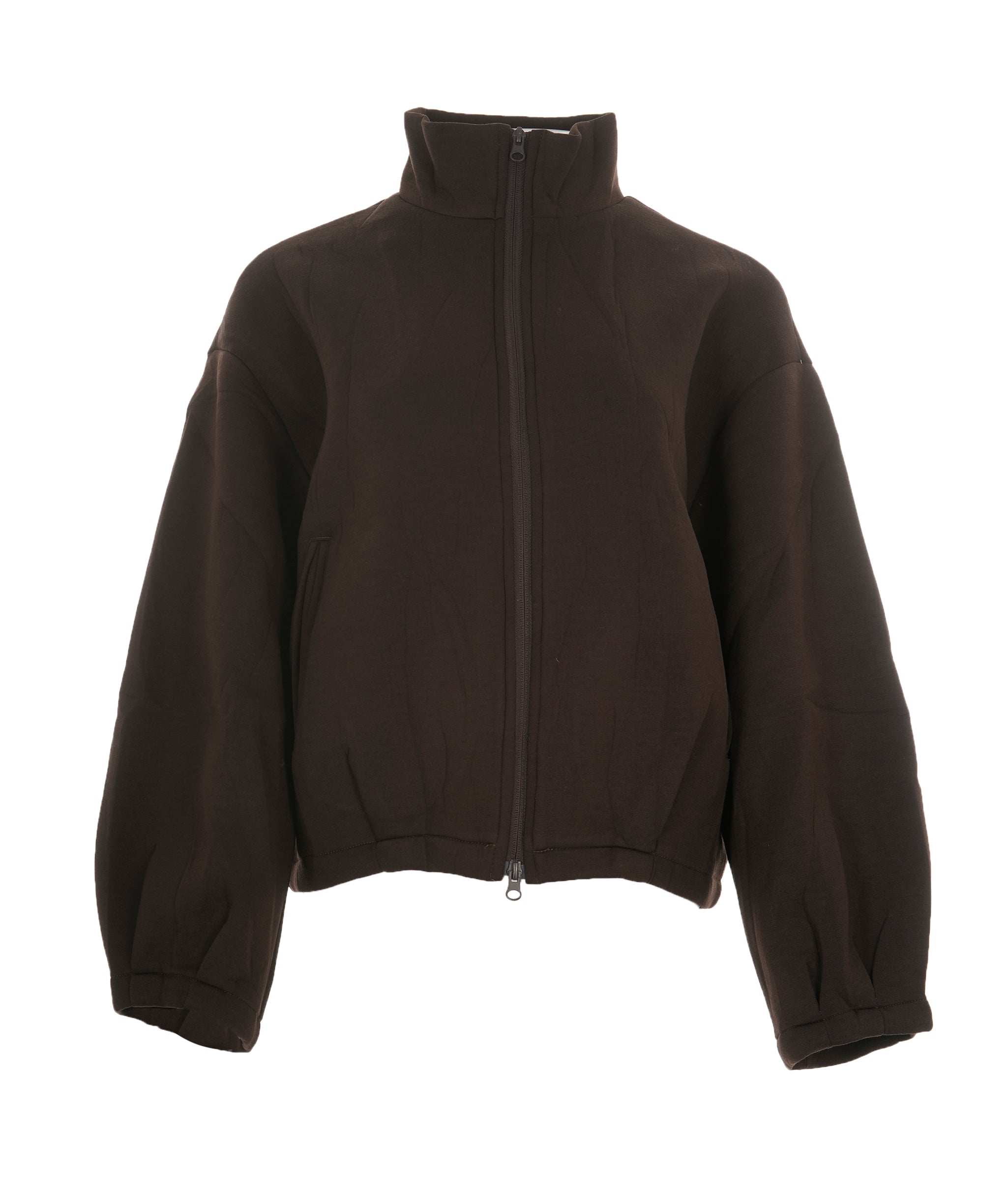 Luxury Promise Brown Lounge Zip Up Jacket Medium AKC0169