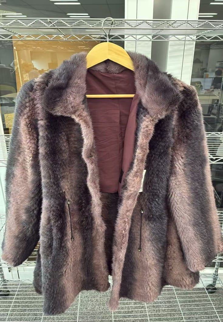 Luxury Promise Brown Used Mink Half Coat 9926G160070