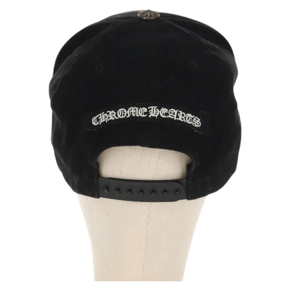 Luxury Promise Chrome Hearts Cap Cotton Black Auth 138520M 138520M