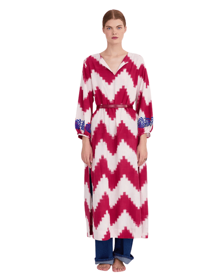 Luxury Promise Gadisar Red Kaftan SS23KA12-S