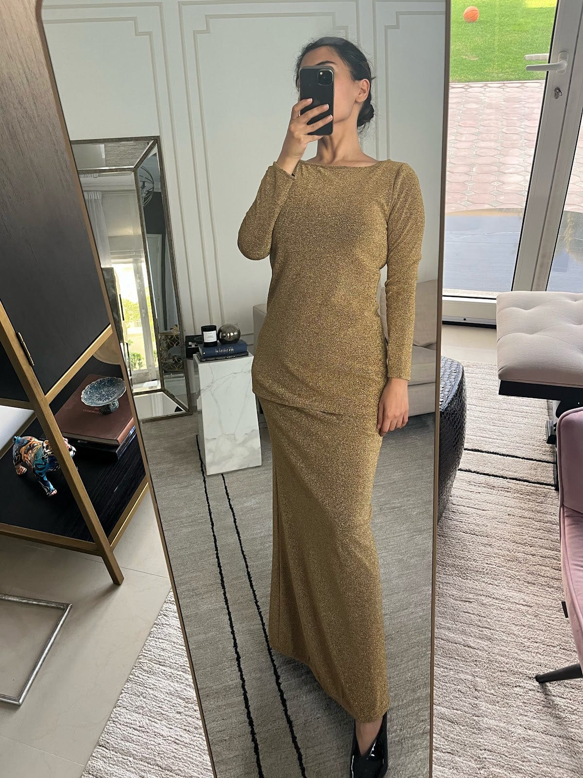 Luxury Promise Gold Trophy wife top TP012