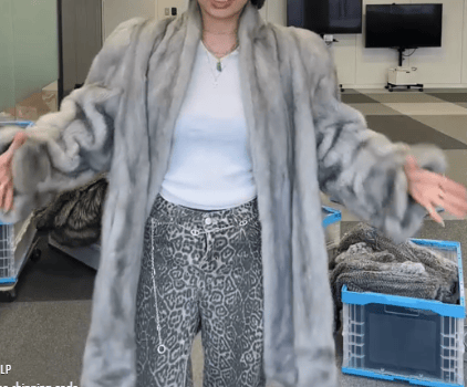Luxury Promise Grey mink 62 SGFUR062