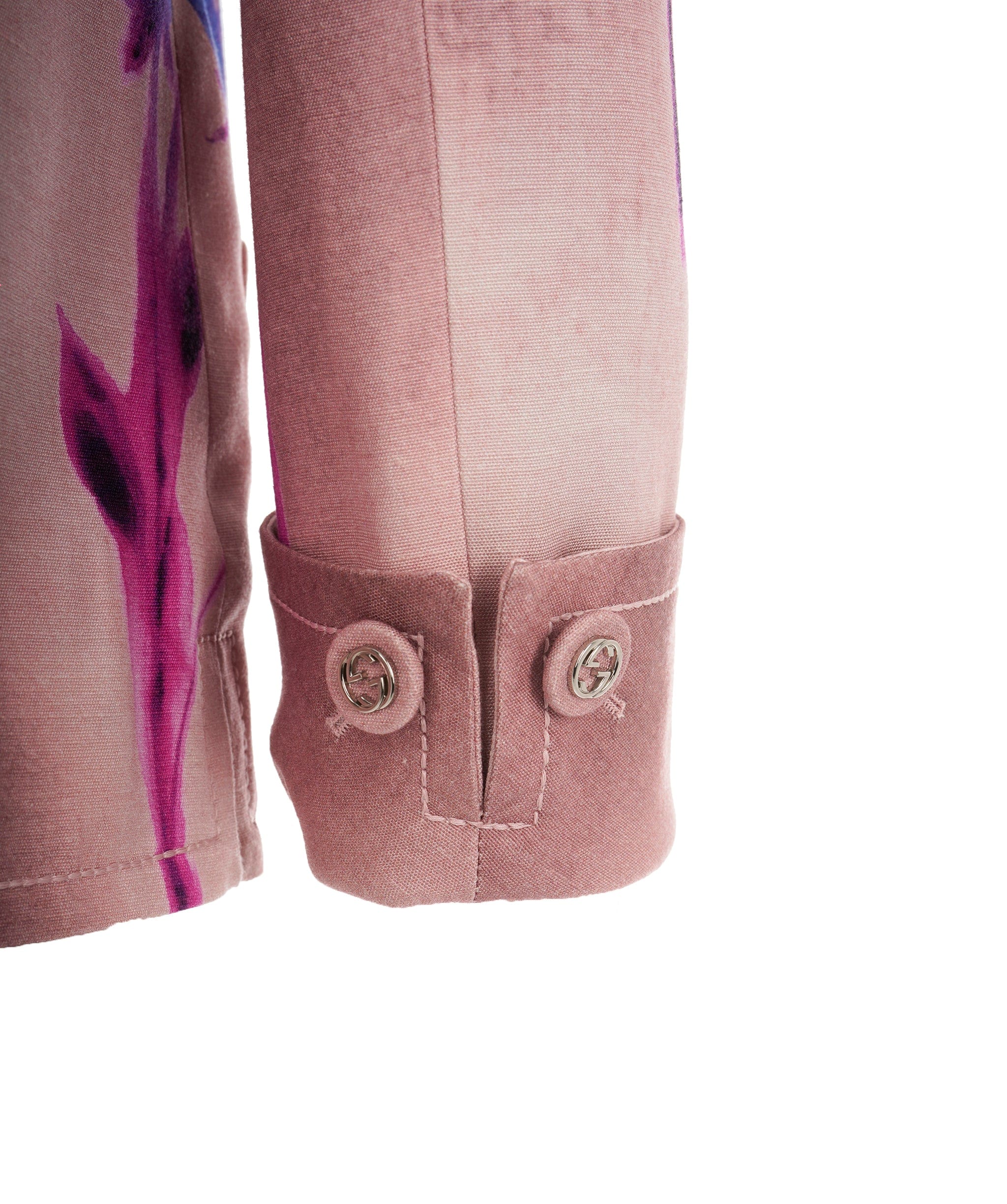 Luxury Promise Gucci Runway Purple Floral GG Blazer ALL1059