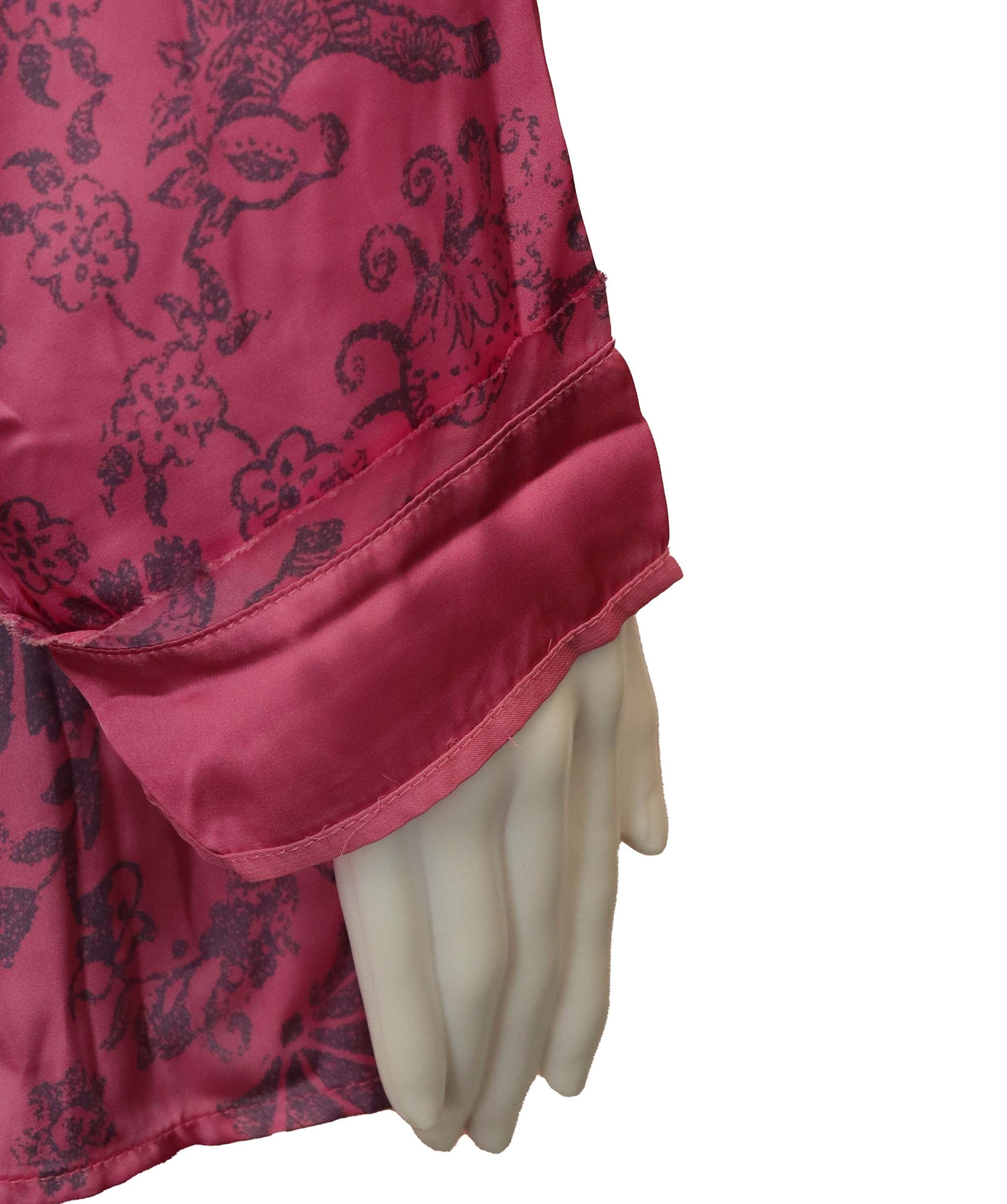 Luxury Promise * INTIMATELY SILK SLEEPY WEAR TERNO PINK MEDIUM ASC6941