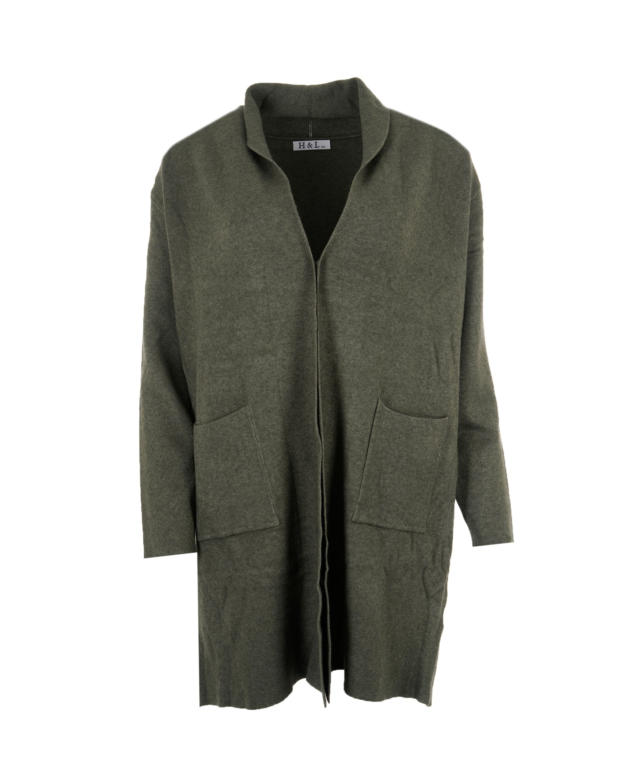 Luxury Promise Loungewear Sage XL Cardigan Cashmere Blend AKC0235