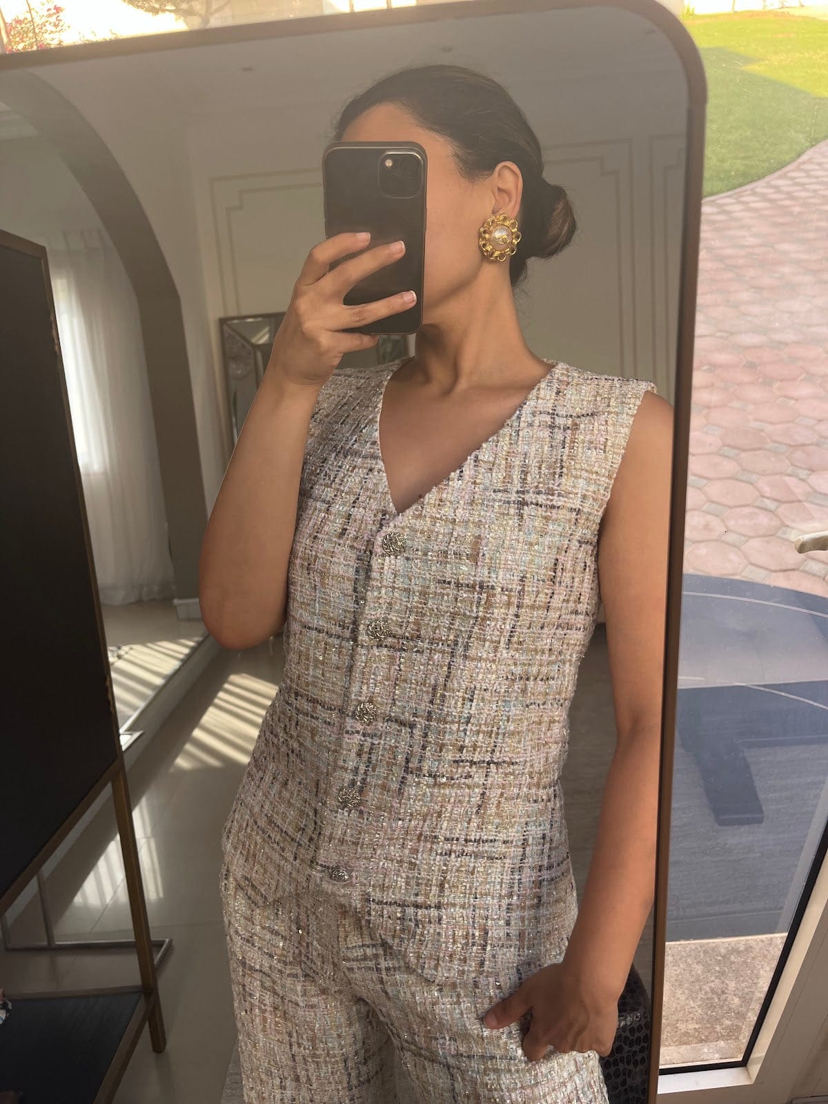 Luxury Promise Metallic Meraal waistcoat TP008