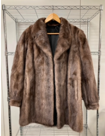 Luxury Promise Mink half coat, violet, 1 piece B1114ZDFZM