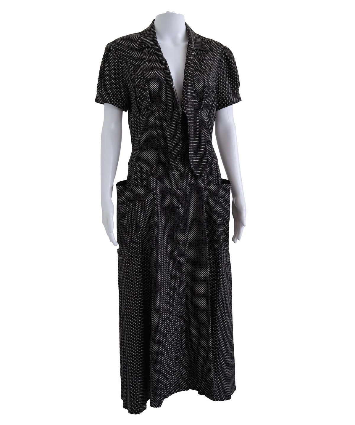 Luxury Promise Mugler Polka Dot Dress Size USA 6 AGC3557