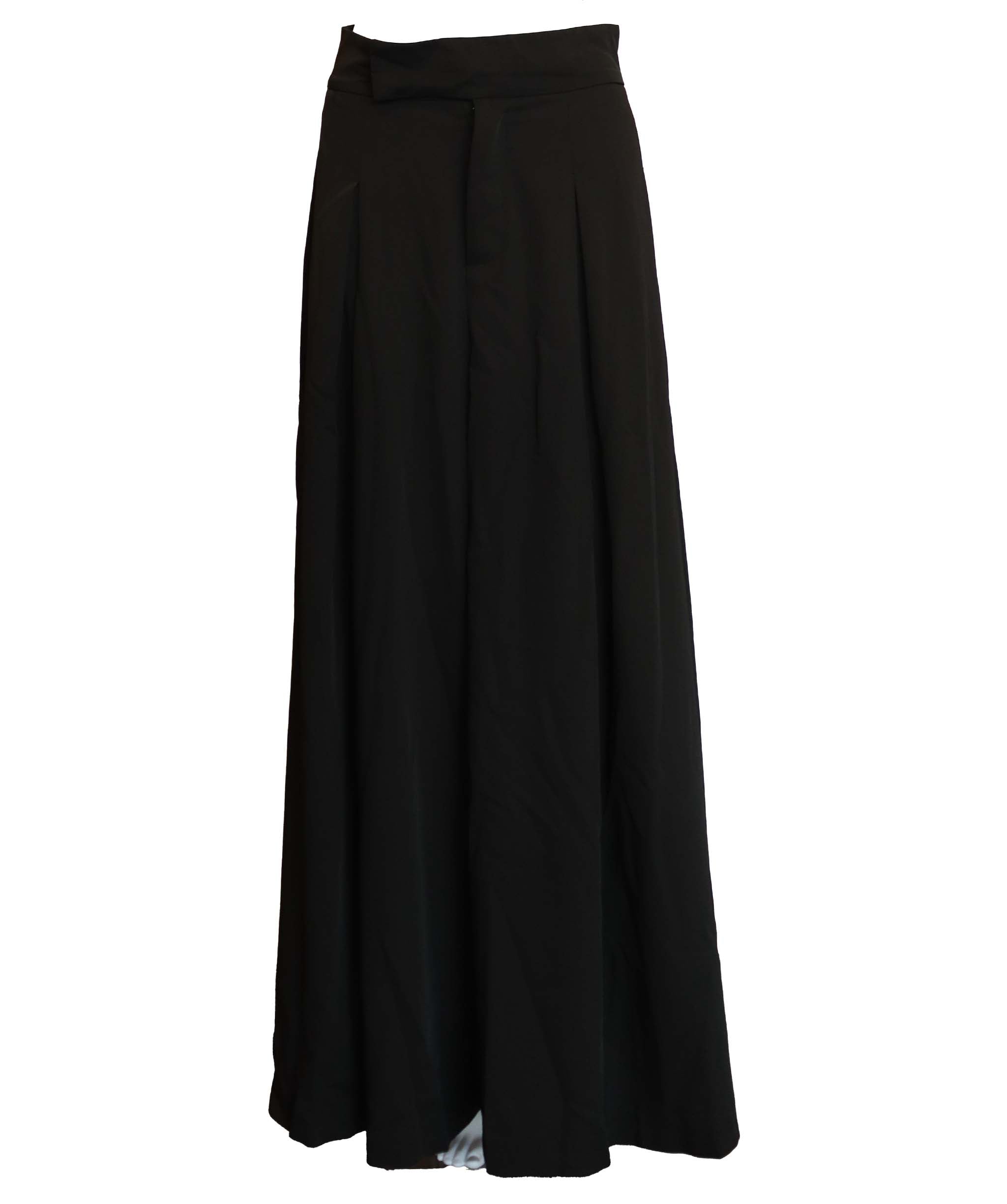 Luxury Promise NRE Trouser Black Wide Leg AGC2716