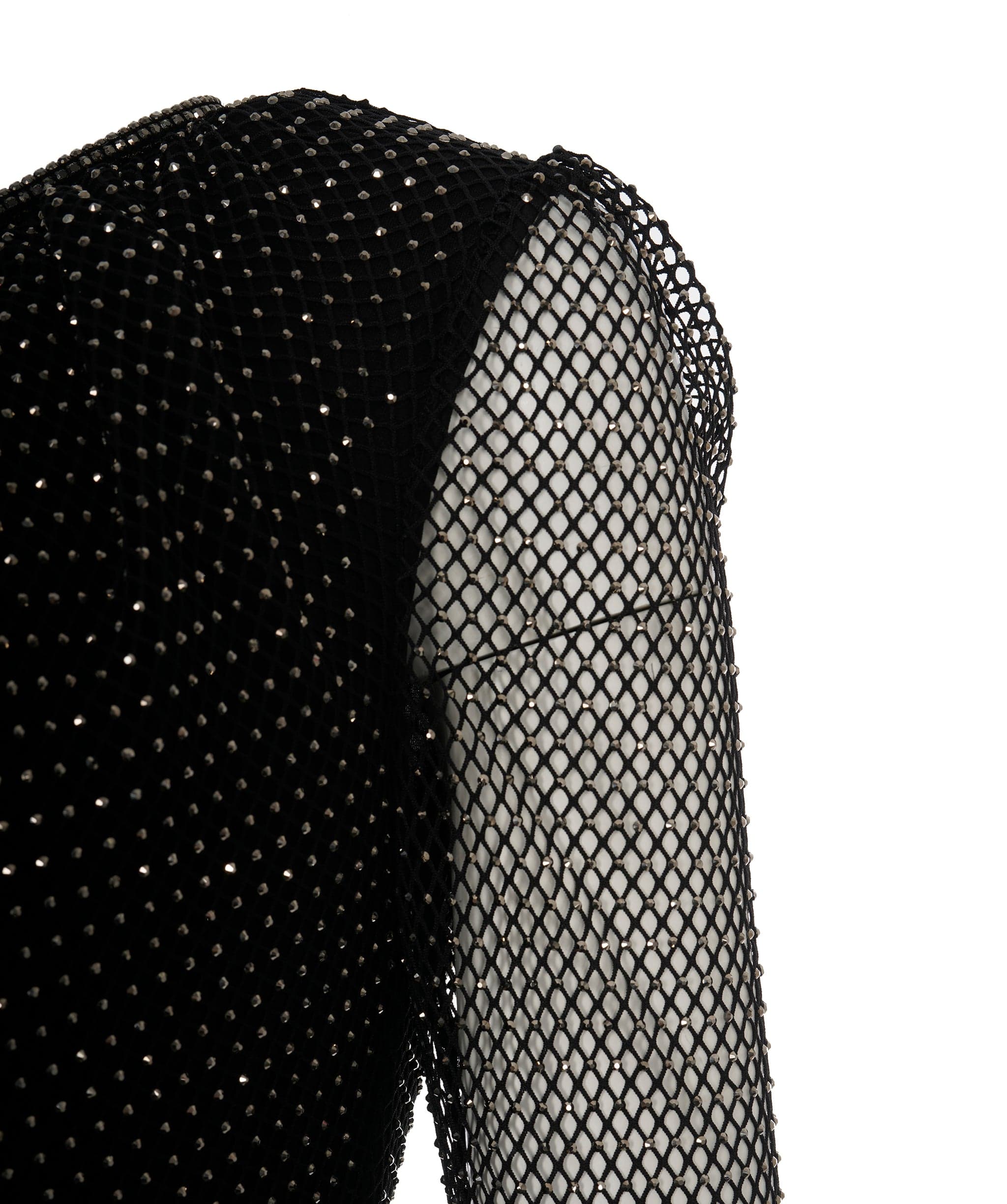 Luxury Promise Self Potrait Black Rhinestone Beaded Dress *From Sabrina's Closet* ALC1243