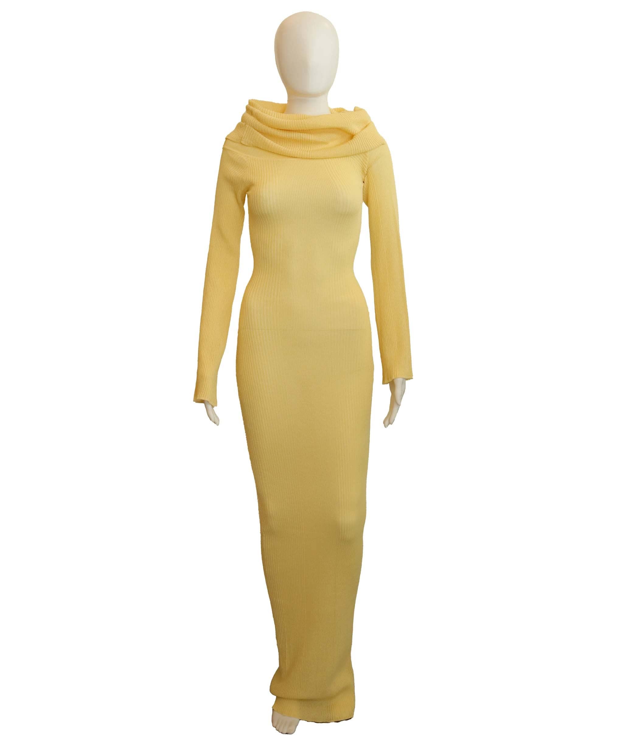 Luxury Promise * SER.O.YA DRESS YELLOW XS ASC6954