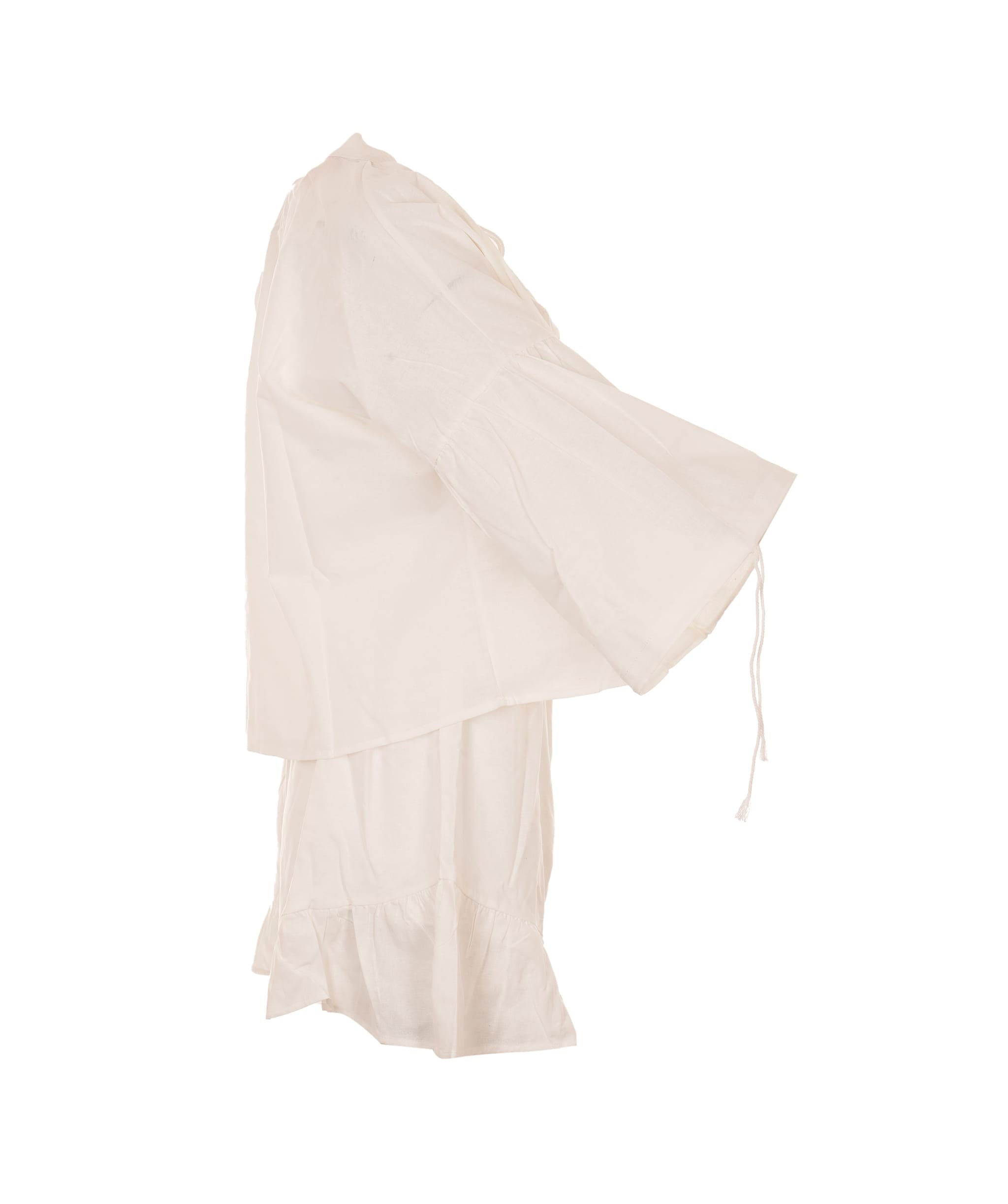Luxury Promise The Monaco White Linen Short Set M/L ALC4132