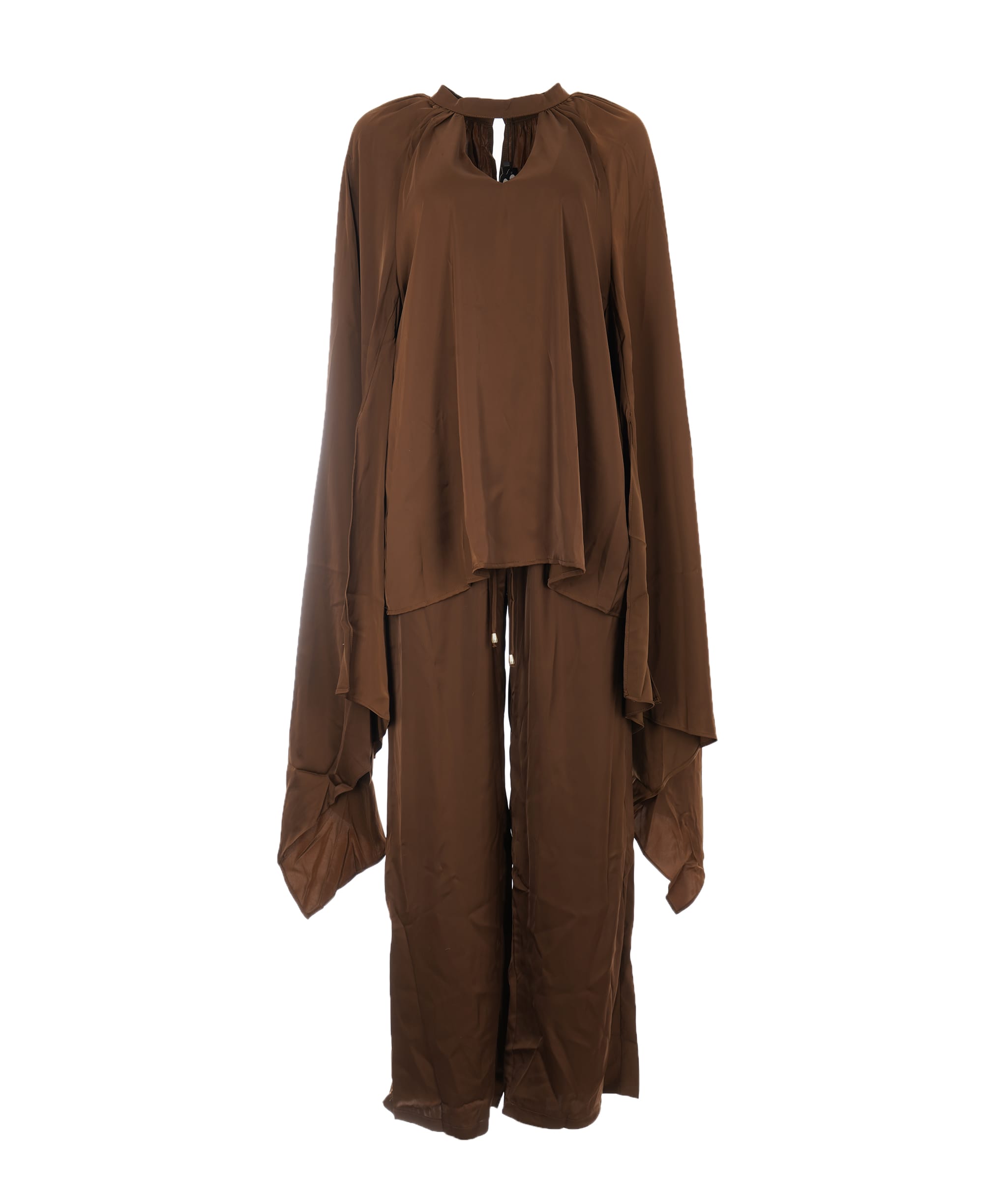 Luxury Promise The Ultimate Draped Brown Set ALC4056