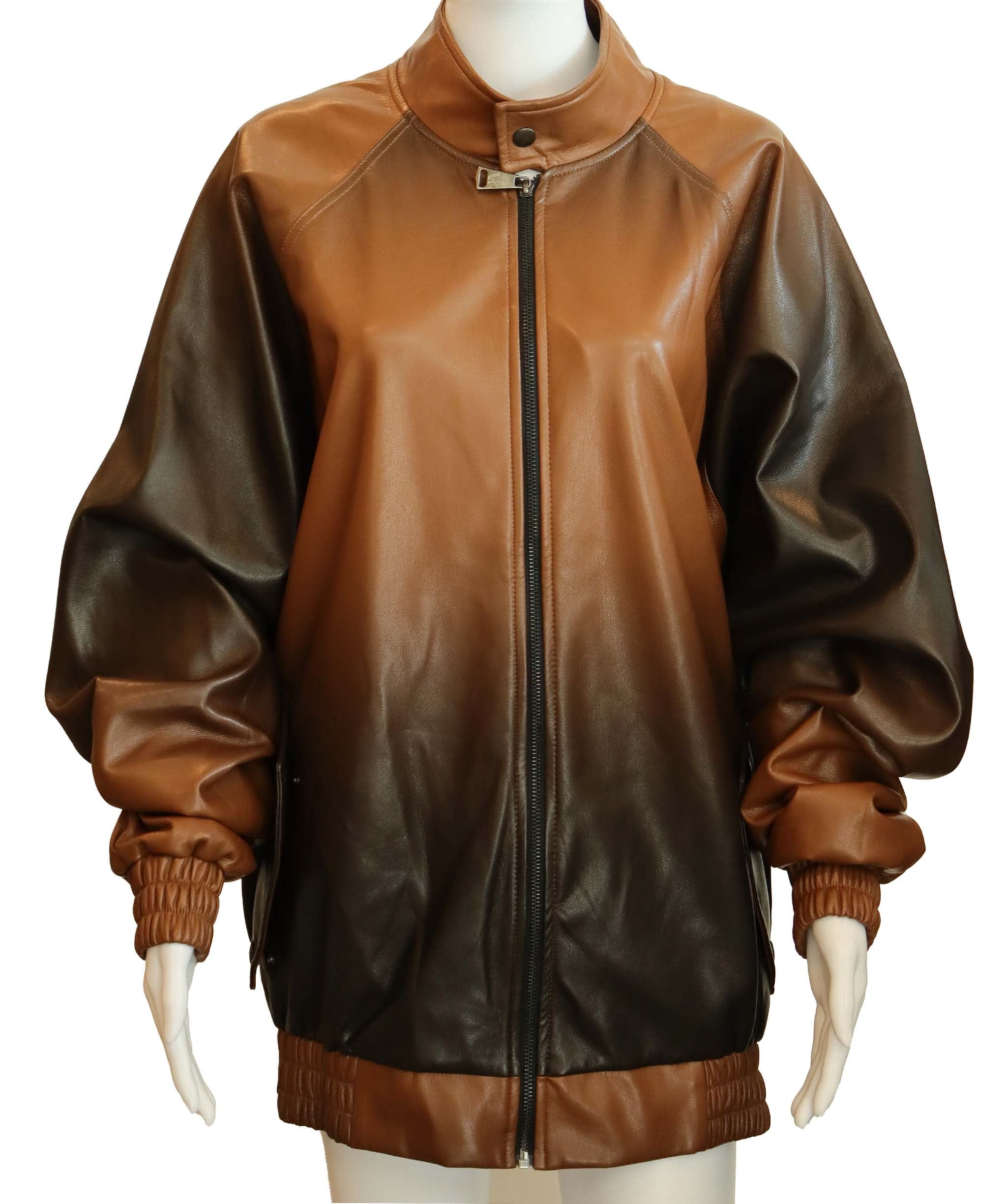 Luxury Promise * VASSIA KOSTARA JACKET BROWN M/L ASC6955
