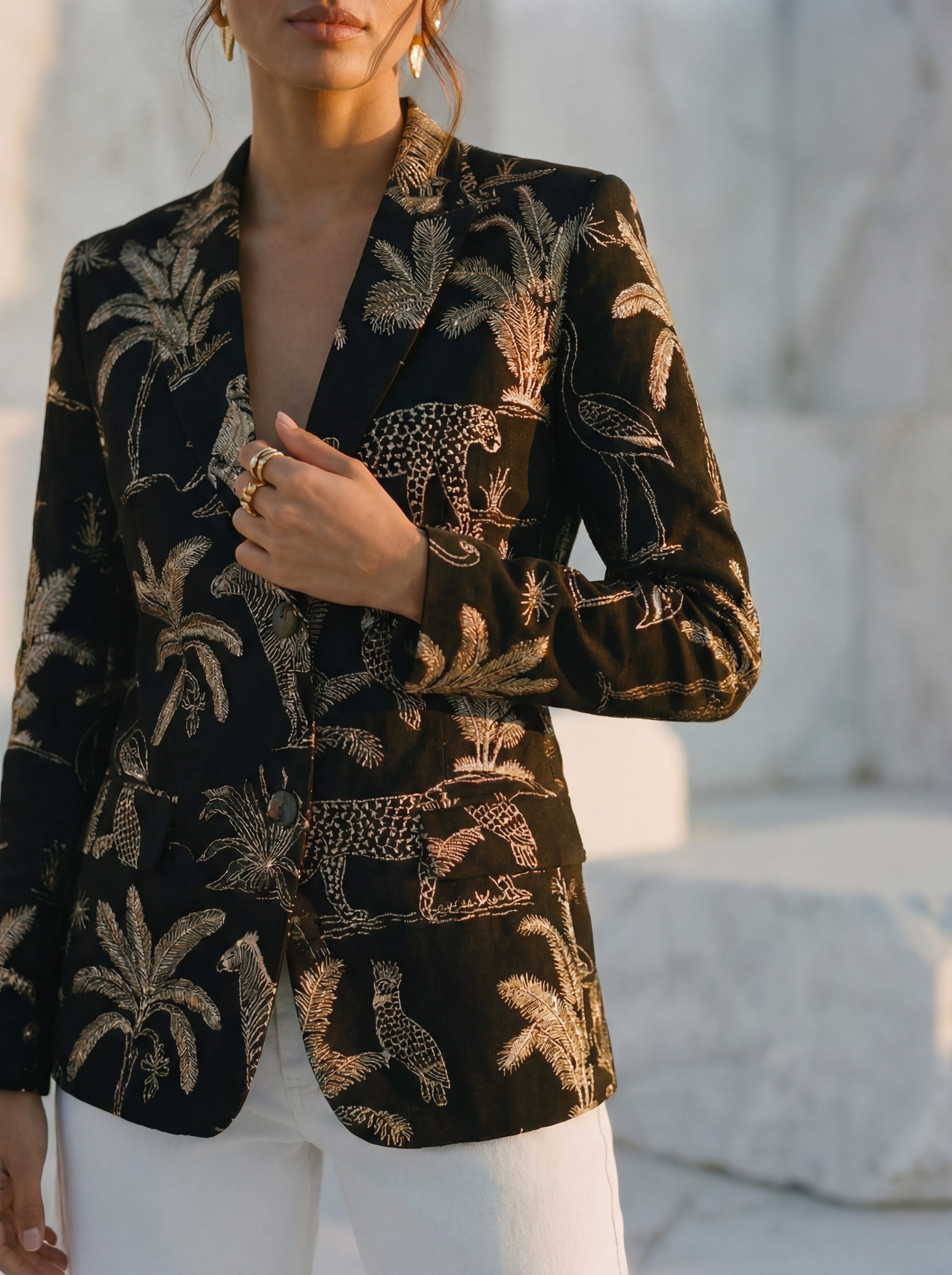 Luxury Promise WILD ONE BLACK/GOLD SIZE L ASC7088