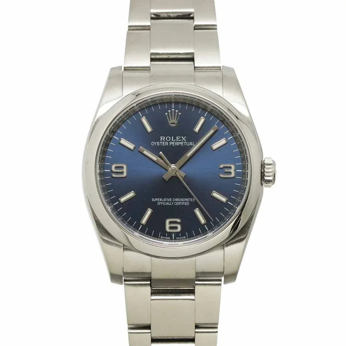 Luxury Promise ROLEX Oyster Perpetual 116000 Serial random Automatic Blue Dial 90334704