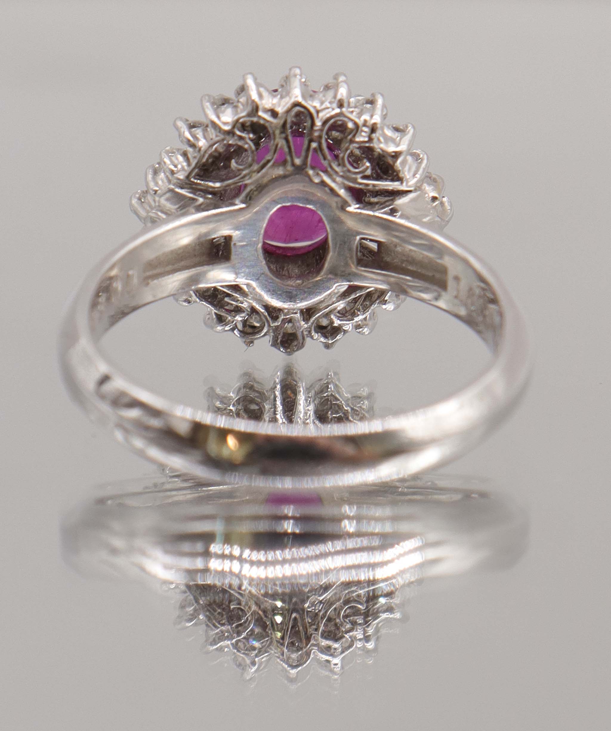 Luxury Promise Ruby 1.62 dia 0/60 ring PT 21523