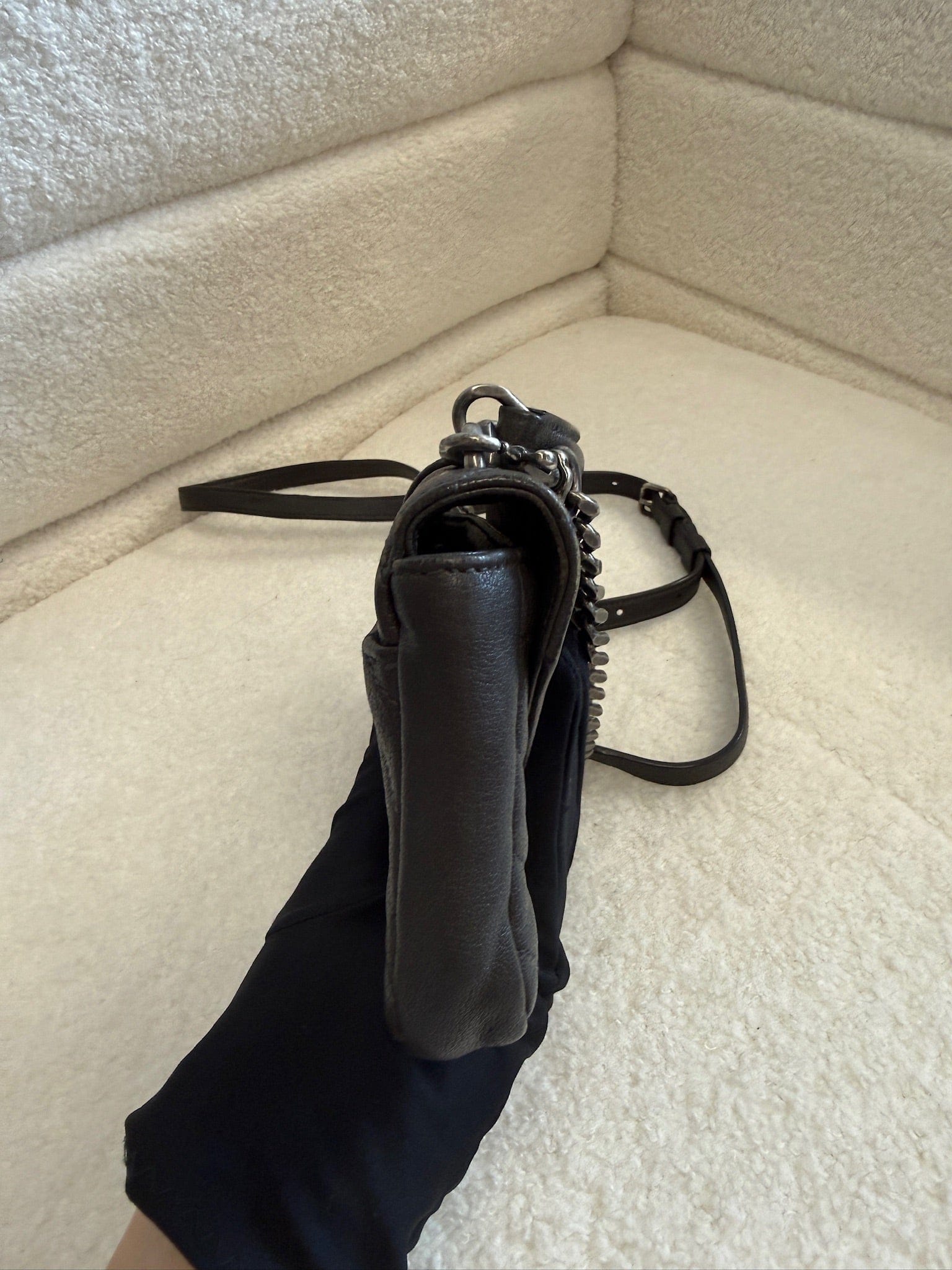 LUXURY PROMISE Saint Laurent College Mini Shoulder Bag
