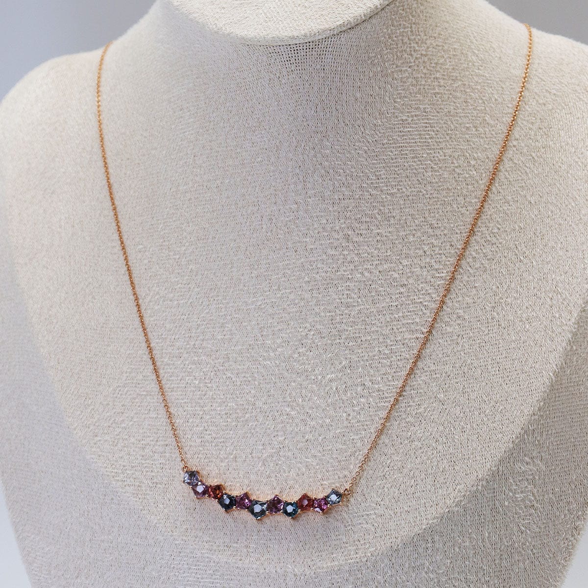 Luxury Promise Sandy's shooting star necklace RG AVCHK249