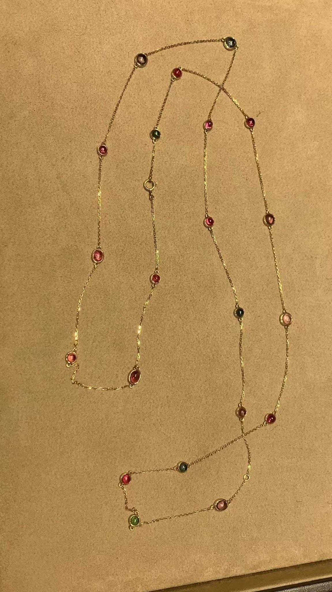 Luxury Promise Sandy's summer bubble spinel necklace 9.91ct AVCHK265